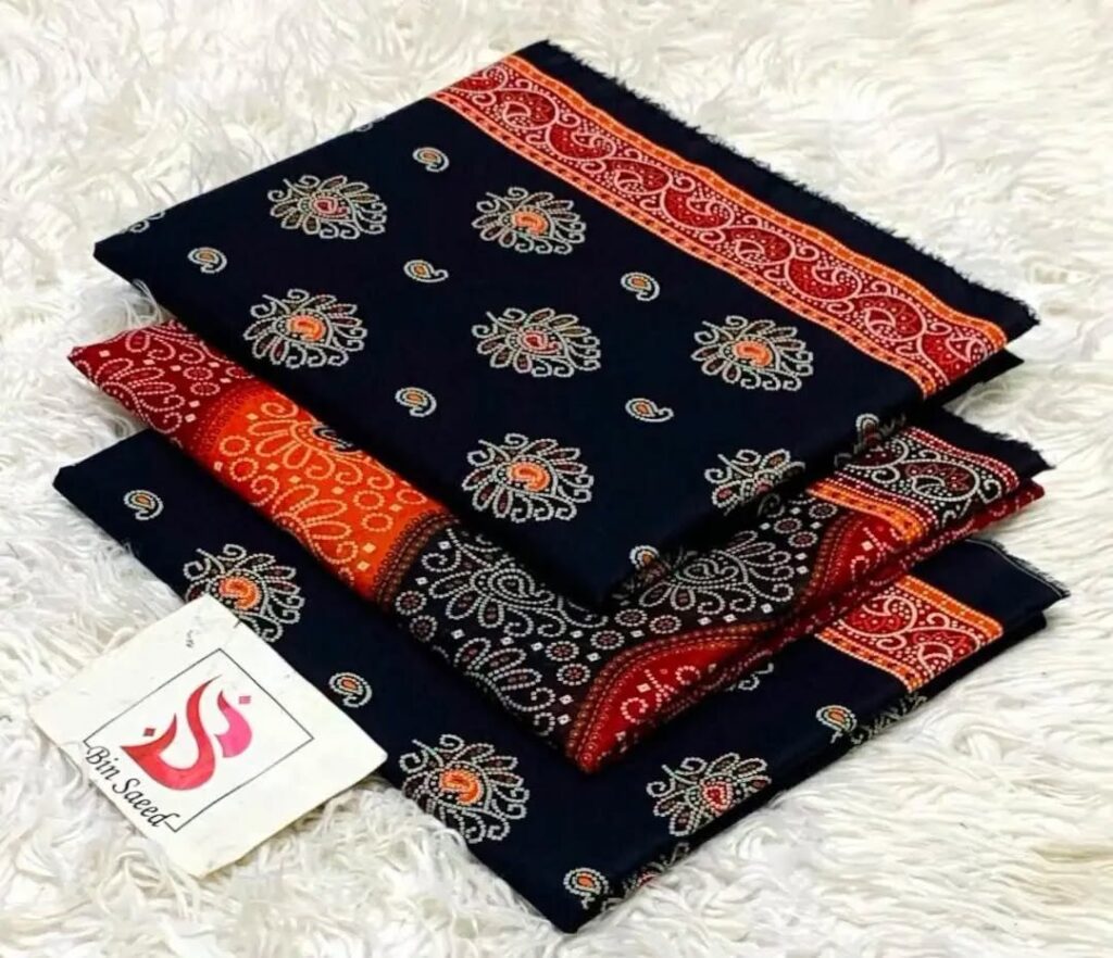 BIN SAEED Lawn Edit 2026 – Unstitched 3-Piece Lawn Collection
